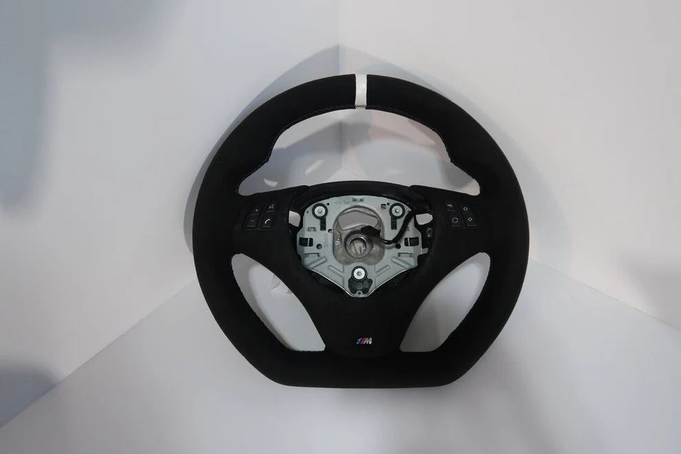 BMW E90, E92 & E93 M3 & 3-Series Custom Alcantara Steering Wheel