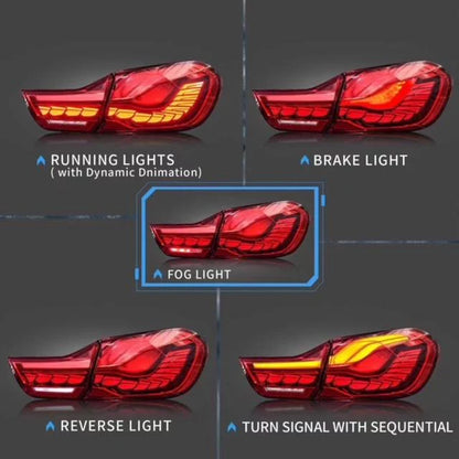 BMW F32/F33/F36/F82/F83 4-Series & M4 GTS OLED Style Tail Lights