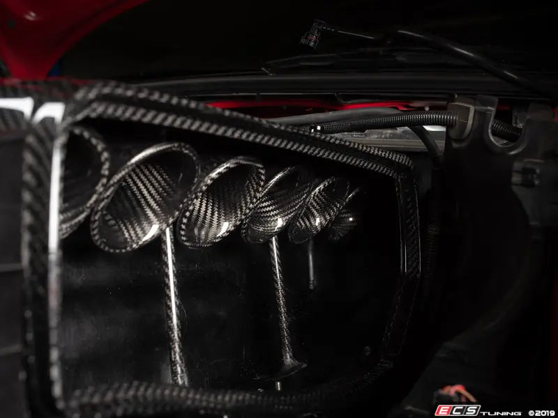 BMW E46 M3 CSL Style Gloss Carbon Fiber Intake Kit (SMG)