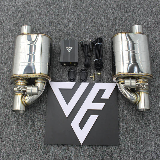 Universal Valved Muffler With Remote and Module