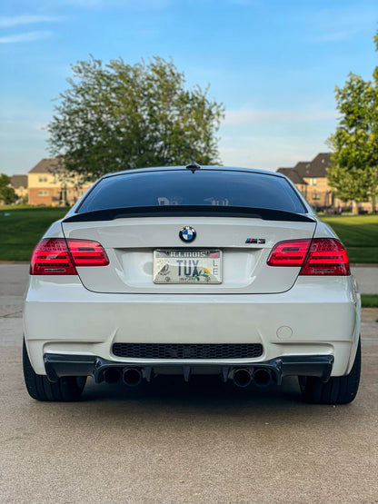 BMW E92 & E93 M3 GTS-V Style Carbon Fiber Rear Diffuser